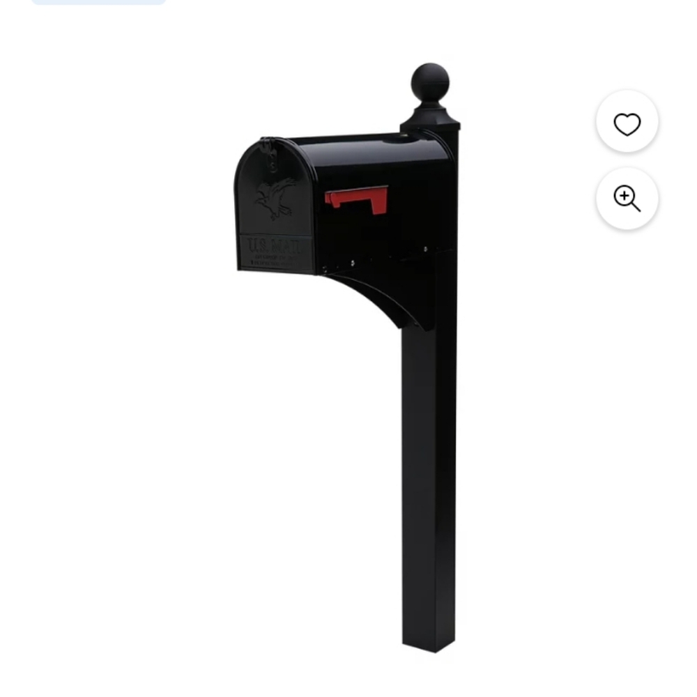 🆕Gibraltar Mailbox Elite Medium, Steel, Mailbox, Black
